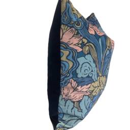 Sanderson Forbidden Fruit Stoned Rose Velvet Cushion Cover Pillow - thumbnail 2