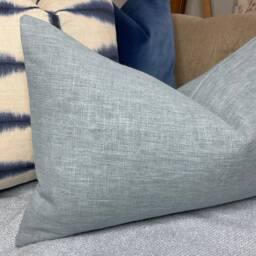 "Blue Cushion Cover - 12""x20" - thumbnail 2