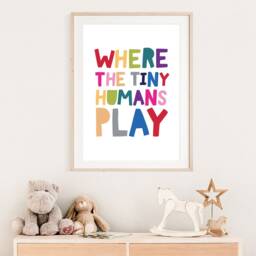 Playroom Prints, Rainbow Wall Art, Sibling Boys Nursery Girls Decor, Colourful - thumbnail 2