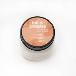 Palm Springs California Soy Wax Candle, Hand Poured Vanilla Musk Amber Eco Friendly, Farmhouse Candle - thumbnail 1