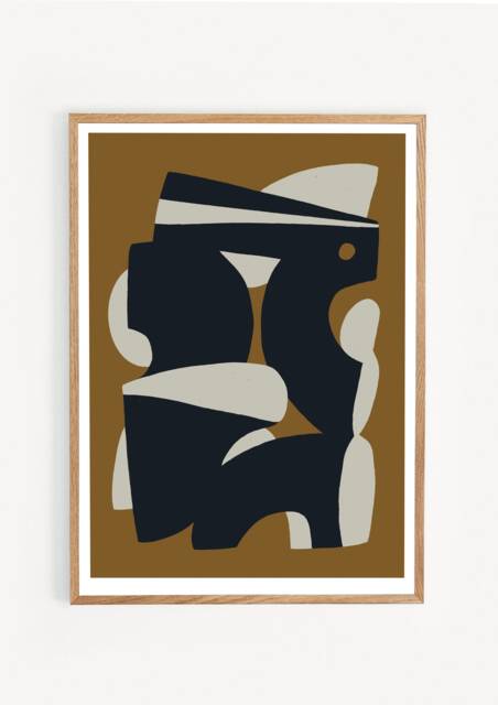 Art Print/Poster/Illustration/Graphic/Print/Abstract/Interior/Wall Art/Abstract Shapes/Geometric Art Print/Living Room