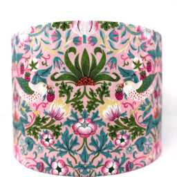 Morris Strawberry Thief Lampshade Art Nouveau Style Light Shade - thumbnail 4
