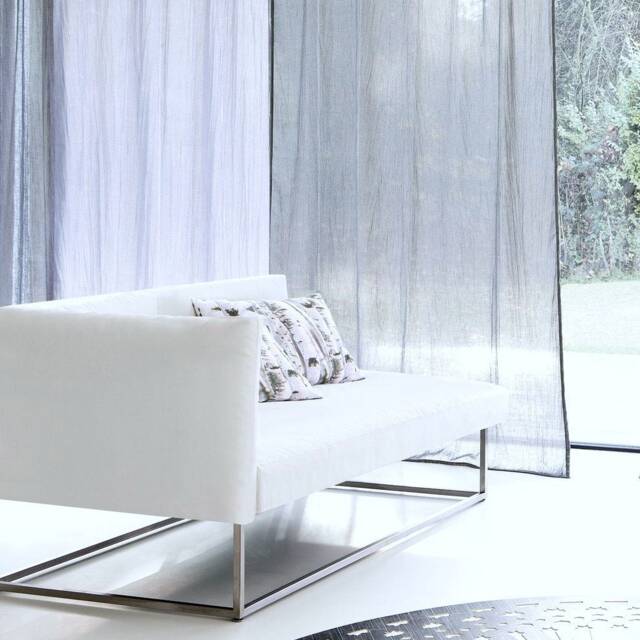 Hot Madison Fabric By The Meter, Sanded Linen, Upholstery Fabric, Chivasso, 243 Colors - image 1