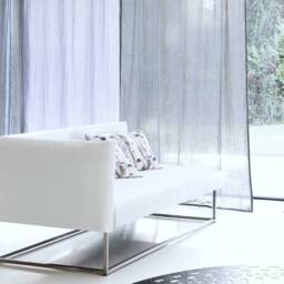 Hot Madison Fabric By The Meter, Sanded Linen, Upholstery Fabric, Chivasso, 243 Colors - thumbnail 1
