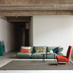 Hot Madison Fabric By The Meter, Sanded Linen, Upholstery Fabric, Chivasso, 243 Colors - thumbnail 3