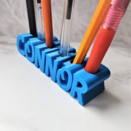 Personalised Pen Pot, Personalized Pen, Small Personalised Gift, Teacher Party Bag Filler, Holder, Boy Girl Present - thumbnail 3