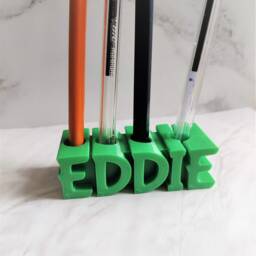 Personalised Pen Pot, Personalized Pen, Small Personalised Gift, Teacher Party Bag Filler, Holder, Boy Girl Present - thumbnail 2