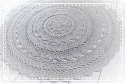 Carpet - Minoux 115 cm in Grey - thumbnail 1