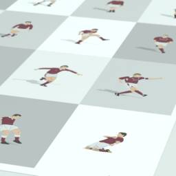 Hearts Legends Illustrated Poster - Tynecastle Park Icons Print Edinburgh Football Art - thumbnail 2