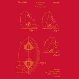 Kansas City Chiefs Poster. Football Patent Prints. Sports Art. Print. Gift For Fan Vintage Art - thumbnail 2