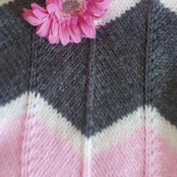 Hand Knitted Baby Blanket - thumbnail 2