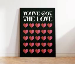 You've Got The Love - Florence & The Machine Lyrics Print Wall Art A4 Unframed Indie Music Rock Pop - thumbnail 1