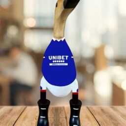 Glasgow Rangers Fc - Hand-Painted Wooden Duck - 2025-2026 Design Approx. 25cm - thumbnail 3