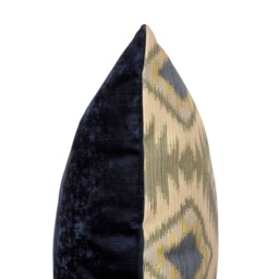 Southwestern Pillow Cover Blue Green Cotton Blend - thumbnail 4