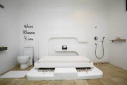 Wash Brush Flush Vinyl Wall Decal - Bathroom Decal - Rules - thumbnail 1