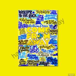 Come From Away - Musical Theatre Poster, Broadway Wall Art, Lover Gift, Music Home Decor - thumbnail 1