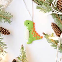 Dinosaur Christmas Tree Ornament