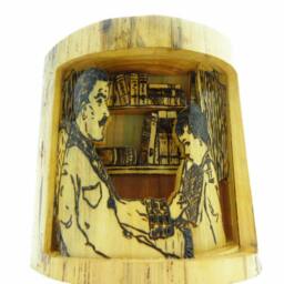 Father/Son - Grandfather/Grandson Wood Diorama Wall Art - thumbnail 4