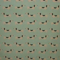 Dachshund/Sausage Dog Fabric Lampshade With Choice Of Fabric & Liner - Handmade - thumbnail 3