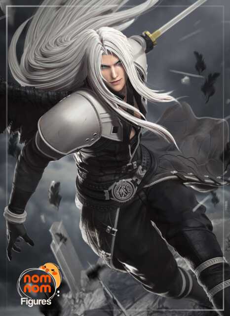 Sephiroth-Final Fantasy 7 3D Printed Figure 110 Scale - image 1