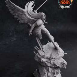 Sephiroth-Final Fantasy 7 3D Printed Figure 110 Scale - thumbnail 4