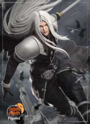 Sephiroth-Final Fantasy 7 3D Printed Figure 110 Scale - thumbnail 1