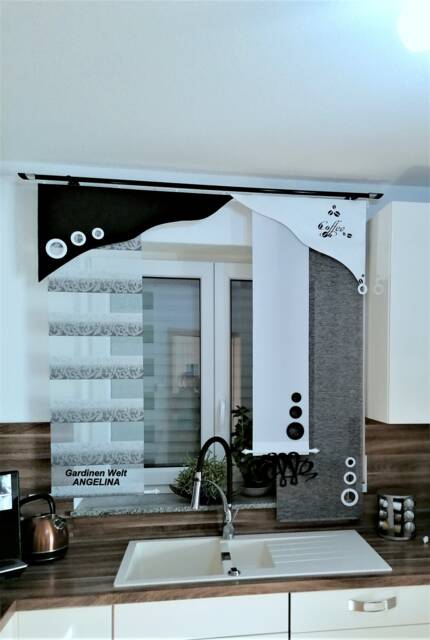 Coffee Panel Curtains Modern - image 1
