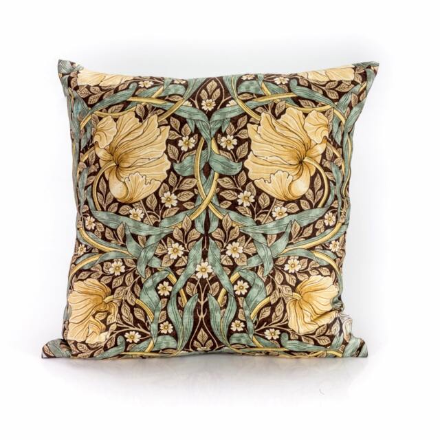William Morris Pimpernel Pillow Cover, Linen Floral Tapestry - image 1