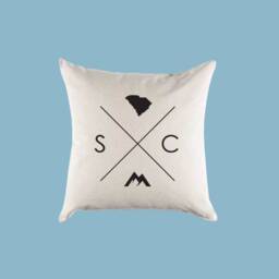 South Carolina Sc Home State Canvas Pillow Or Cover - thumbnail 2
