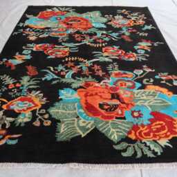 5x8 Ft Afghan New Kazak Farmhouse Rug, Handmade Medallion Wool Area Luxury Carpet, Bedroom Living Room Office Decor Rug - thumbnail 2