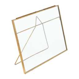 Brass Antique Finish Photo Frame 8x10 Recycled Glass Portrait Frame - thumbnail 4