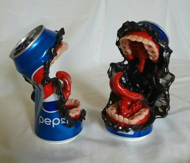 We Are Pepsi - Monster, Sculpture, Horror, One Of A Kind, Monster Can