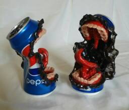 We Are Pepsi - Monster, Sculpture, Horror, One Of A Kind, Monster Can