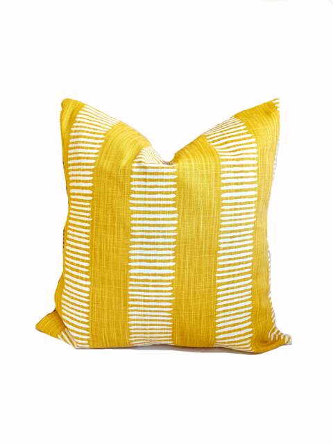 One Quality Premier Pillow Cover, Mustard Yellow Pillow, Decorative Throw Pillow, Accent Traditional Case - image 1