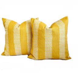 One Quality Premier Pillow Cover, Mustard Yellow Pillow, Decorative Throw Pillow, Accent Traditional Case - thumbnail 2