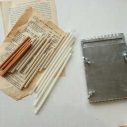Birthday Candle Mold/ Aluminium Beeswax, Soy Wax Taper Bento Mold - thumbnail 3
