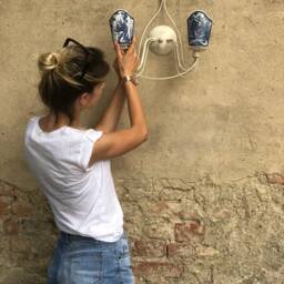Chandelier & Shabby Provencal Appliqu?? - thumbnail 3