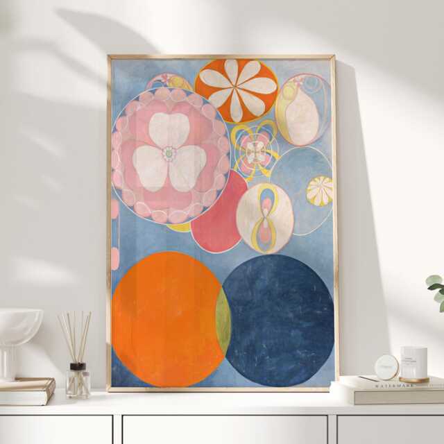 Hilma Klint, Af Klint Print, Posters, Spiritual Art, Abstract Wall Scandinavian Art - image 1