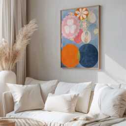 Hilma Klint, Af Klint Print, Posters, Spiritual Art, Abstract Wall Scandinavian Art - thumbnail 2