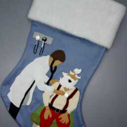 "Doctor Christmas Stocking""Santa Claus, M.d." - thumbnail 3