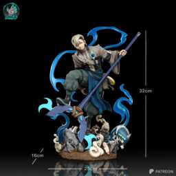 Scavenger's Fury - Dark Anime Underground Rust Zanka Nijiku Resin Figure 16K - thumbnail 3