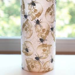 Gothic Halloween Decoration, Decor Luminary Lamp, Creepy Party Centerpiece, Home Decor, Horror - thumbnail 3
