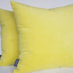 2 Fresh Green Velvet Pillow Covers Decorative Throw Cushion - thumbnail 2
