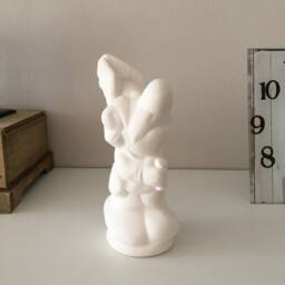 Ceramic Asterix Figurine, Ready To Paint, Cartoon Character, Pottery, & Obelix Heroes, Unpainted Ceramics, Gift For Kids - thumbnail 3