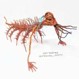 Spikey Monster Freak - Bendable Copper Wire Creature Fun, Unique, Fully Poseable Hand-Made Out Of Recycled & Repurposed Materials - thumbnail 2