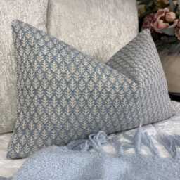 Elm Leaf Lumbar Cushion Cover 12x20