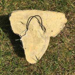 Melody Head Wall Stone Plaque - Art Noveau Inspired - thumbnail 3