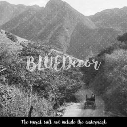 Gray Hills Removable Wallpaper, Repositionable, Peel & Stick, Self Adhesive, Wall Covering, Decor, Mural, Mural #94 - thumbnail 3