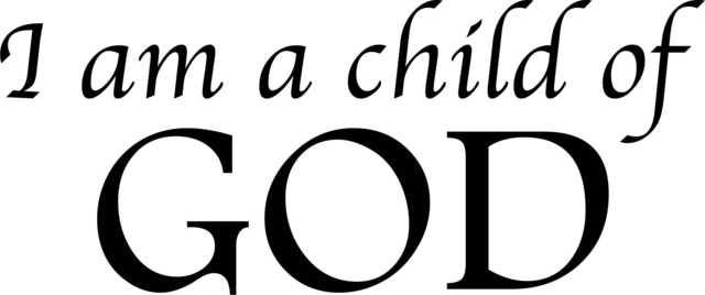 I Am A Child Of God Christian Printable Wall Art