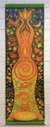 Fire Goddess Fabric Wall Hanging Designed By Wendy Andrew